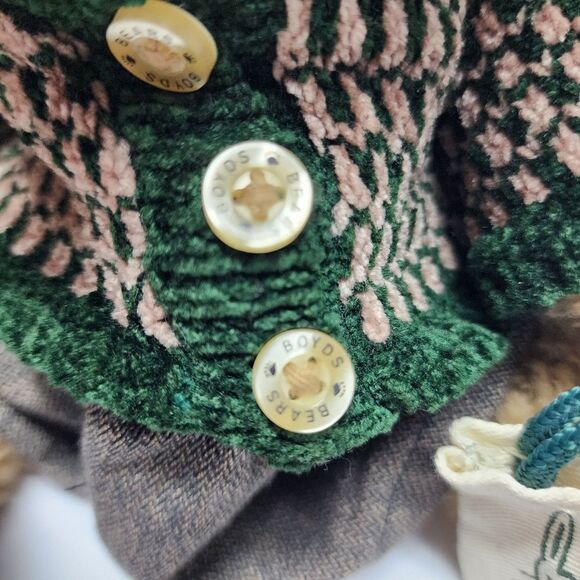 Boyds Bears Bernice B. Bear With Tag And Box - Picture 4 of 10